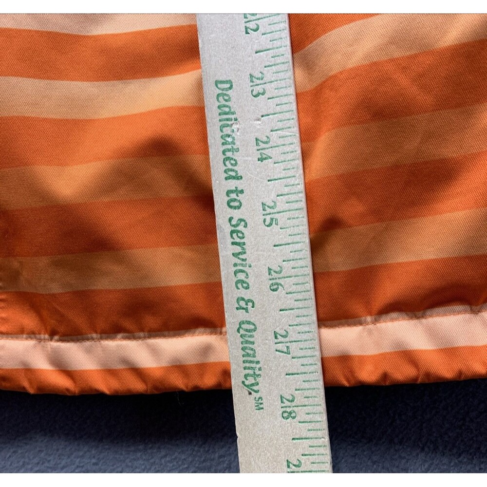 Mountain Hardwear Jacket Medium Adult Orange Ski Striped Hooded Dry Thermal Q - Picture 8 of 16